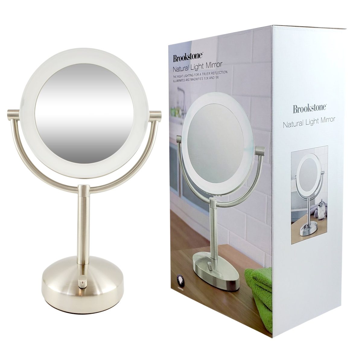 Magnification Lighted Makeup Mirror